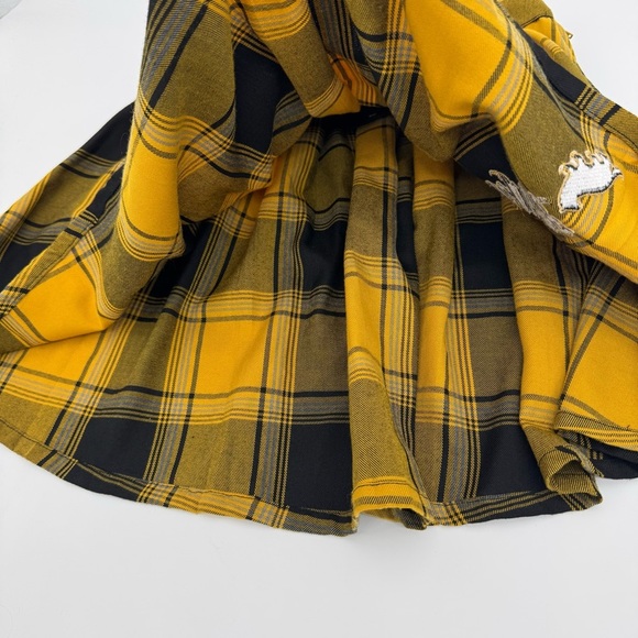 Harry Potter Hufflepuff Plaid Skirt | Wizarding World | Size Small - Picture 3 of 9
